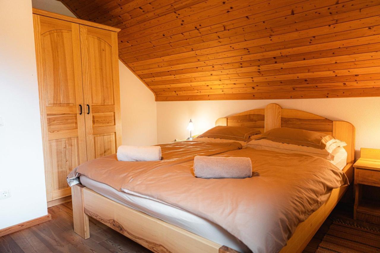 Appartamento Organic Tourist Farm Pri Plajerju Trenta Esterno foto
