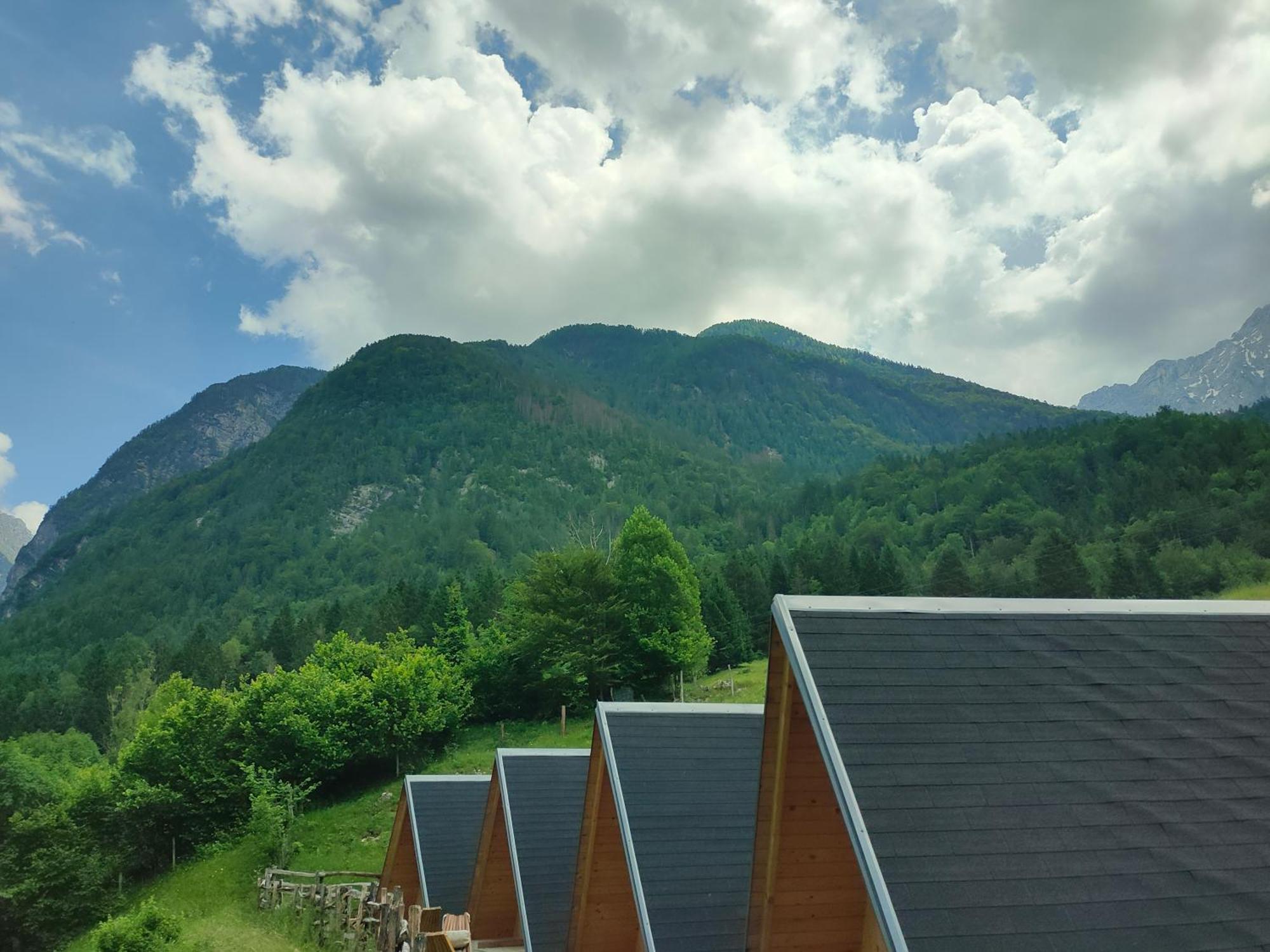 Appartamento Organic Tourist Farm Pri Plajerju Trenta Esterno foto